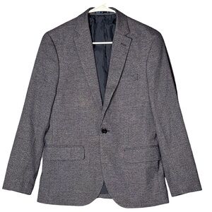 H&M Charcoal Gray Sport Coat 36R Slim Fit